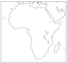 Free maps, free blank maps. Free Printable Outline Map Of Africa Montessori Geography Homeschool Geography Africa Map