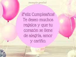 Feb 11, 2021 · la vida se hace mas dulce y divertida cuando uno tiene amigos tan importantes como tú. Mensajes Frases Y Palabras De Feliz Cumpleanos Cumple Genial