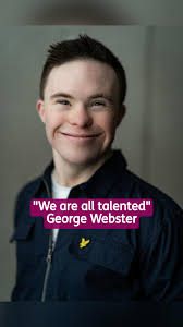 💬 “We are all talented.”, Mencap Ambassador, Myth Buster and TV presenter  George Webster speaks about the myth that people with Down syndrome can’t  act, sing or dance. George is showing us that he can ...