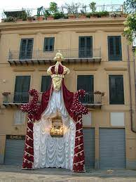 L Edicola Votiva Piu Antica Cornici D Argento Palermo Baldacchino
