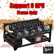 But it's too popular for its compact technology so, it sold out too quickly. Top Quality 6 Gpu Mining Rig Aluminum Case Without Fans Open Air Frame For Eth Zec Bitcoin Buy At A Low Prices On Joom E Commerce Platform