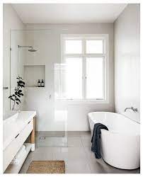 15 Small Bathrooms That Are Big On Style Bathroom Ideas Shower Over Bath Of Course It S Easy To Creat Small Bathroom Layout Bathroom Layout Tiny Bathrooms