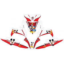 Modifikasi motor vega r new spark nano. Stiker Motor All New Beat Esp Mickey Mouse V2 Variasi Grade B