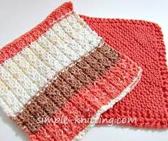 Dishcloths are a great starting block for new knitters to practice their knitting skills and also for seasoned knitters who would like to create a quick and easy free knitting pattern for a dishcloth and pot holder. Dishcloth Knitting Patterns Simple And Easy Knitting
