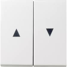 Der jalousieschalter mit den pfeilsymbolen auf der wippe ermöglicht eine intuitive und leichte bedienung. Gira Wippe 2 Fach Pfeilsymbol Standard 55 Reinweiss Vpe 10 Gira Schuko Schalter Installationstechnik Egg Elektrogrosshandel