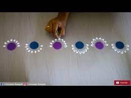 New Creative And Unique Easy Border Rangoli Design Using Bangles For Festivals And Door Rangoli Designs Flower Easy Rangoli Designs Diwali Rangoli Side Designs Rangoli borders for entrance for daily rangoli to diwali rangoli designs. easy rangoli designs diwali rangoli