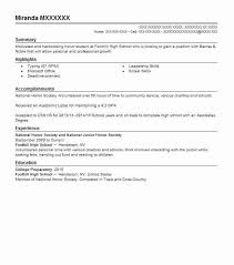 National Junior Honor Society Member Resume Example Sawtooth S Njhs Meridian Idaho