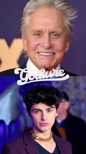 Michael Douglas and Son Dylan Shine at Opening of Good Night, Oscar