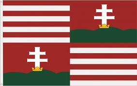 Bandera de austria hungria en tamaño 90x150cm doble faz en material 100% polyester para uso exterio e interior. Bandera Del Reino De Hungria Oriental Worldflags Es