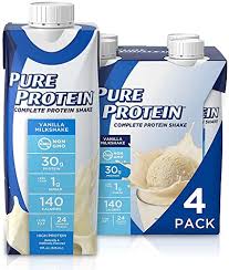 The foundation of every protein shake is a protein powder. Amazon Com Pure Protein Vanilla Protein Shake 30g Complete Protein Ready To Drink And Keto Friendly Vitamins A C D And E Plus Zinc To Support Immune Health 11oz Bottles
