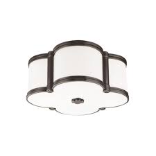 Hudson Valley Lighting 1212 Ob Chandler 2 Light Flush Mount In Old Bro Foundry Lighting
