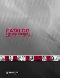 catalog strayer university