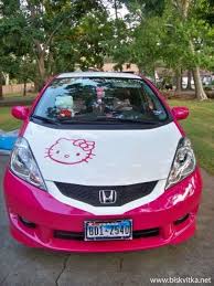 hello kitty honda fit honda fit hello kitty cool cars
