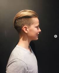 Shave Sides With Brushed Back Long Hairstyle Long Hair Shaved Sides Shaved Side Hairstyles Boys Long Hairstyles
