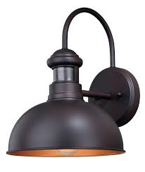 Andover Mills Harriett Outdoor Barn Light With Motion Sensor Reviews Wayfair