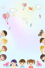 education young child training enrollment kids background cartoon background education