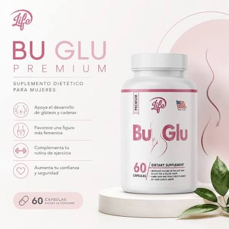 ✨ Bu Glu Premium – Apoyo para Realzar tu Figura de Forma Natural ✨ **Bu Glu  Premium** es un suplemento dietético especialmente formulado para mujeres  que desean complementar su alimentación y
