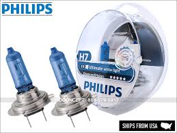 Details About New Authentic H7 Philips Diamond Vision 5000k 12972dvs2 Headlight Bulbs 12v 55w