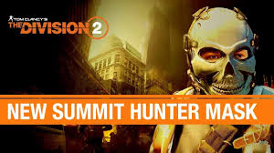 In the near future, a pandemic virus is spread via paper money on black friday, decimating the city of new york and killing millions. The Division 2 New Adamant Hunter Mask Tu11 1 Hunter Division Mask