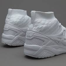 Asics tiger mens gel kayano evo retro running casual fashion trainers. Mens Shoes Asics Gel Kayano Trainer Knit Mt White H7p4n 0101