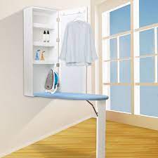 Posted on home furniture 1 day ago. Ironing Board Cabinet Wooden Wall Mounted Storage Shelves Foldable With Mirror White 3 In Wall Mounted Storage Shelves Wooden Storage Shelves Storage Shelves