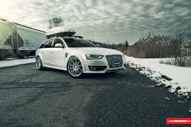 Custom White Audi A4 Carrying Color Matched Thule Roof Rack Thule Roof Rack Audi Best Family Cars