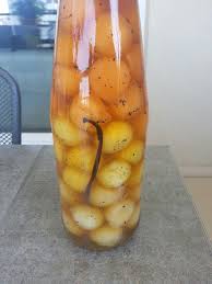 Salade De Fruits Arrangee Billes De Melon Mangue Et Poire Rhum Sirop Epice Et Vanille Bille De Melon Salade De Fruits Mangue