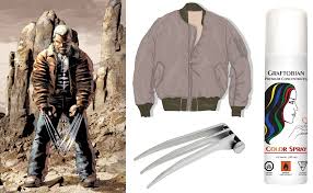 Fashionable and creative patterns, superheroes can give you unlimited power, follow the superheroes to save the world! Be The Best There Is At What You Do Diy Wolverine Alternate Logan Costume Ideas Halloweencostumes Com Blog