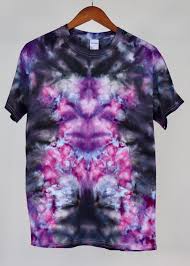 Black And Purple Tie Dye Mirrored Galaxy Party Shirt Un Tied Dye Ice Dyed Black Purple Pink Blue Color Story One Of A Kind Tie Dye Tie Dye Cotton Tshirt Dye