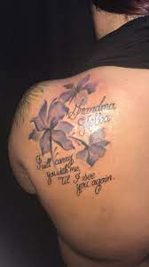 Lily Tattoo Quote For Grandma Rip Grandma Tattoos Rip Tattoo Tattoos For Women