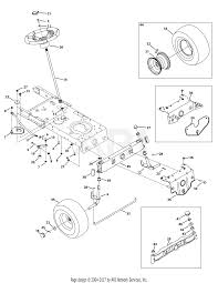 Mtd bolens riding mower 13amf hp briggs wire harness. Mtd 13an775s000 2012 Parts Diagram For Front End Steering