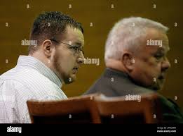 Gary Hirte, left, sits with his attorney Gerald Boyle in Winnebago County  Court Monday, Jan. 31, 2005, in Oshkosh, Wis. Jury selection in Hirte's  murder trial began Monday. Hirte has admitted to