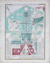 If you choose this option, make. Old Plan Of The City Palace And Gardens Of Versailles Paul Bert Serpette