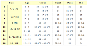 African Clothing Size Chart African Clothing