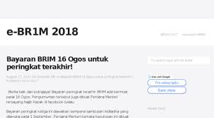 Cara kemaskini br1m / brim 2018 menggunakan smartphone hp bimbit. Br1m Net Welcome To Br1m Net Br 1 M