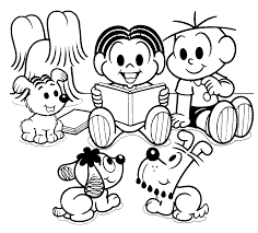 Mais De 50 Desenhos Da Da Monica Para Colorir E Imprimir
