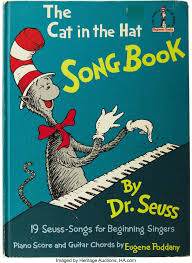 In this book, children learn all about the alphabet while uncovering a few surprises along the way. Dr Seuss Theodor Geisel The Cat In The Hat Song Book New York Lot 58366 Heritage Auctions