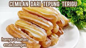 Apa perbedaan tepung terigu protein rendah, sedang dan tinggi? Cemilan 3 Bahan Sederhana Dan Enak Olahan Tepung Terigu Jadi Cemilan Enak Youtube
