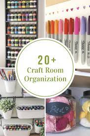 These clever craft storage ideas will turn your pile of supplies into an organized arts and crafts area. Craft Room Organization And Storage Ideas The Idea Room