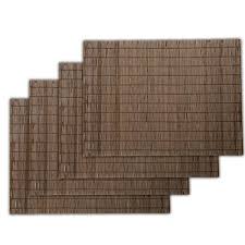 Durante el tiempo que los adolescentes pasan en casa, también debemos propiciar que se impliquen en el mantenimiento y limpieza del hogar así como en la planificación y organización familiar. Juego De 4 X L De Bambu Manteles Individuales Oriental Fusion Casa Comedor Hogar Y Cocina Textiles De Cocina Roalb Al