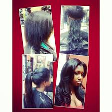 Micro Link Hair Extensions Before And After Microlink Hair Extensions Black Hair Extensions Black Hair With Highlights