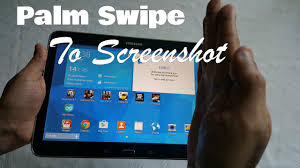 How to take a screenshot on samsung galaxy tab a tablet? Samsung Galaxy Tab 4 10 1 Palm Swipe To Take Screenshot Youtube