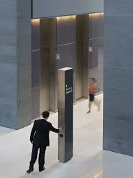 Hearst Corporation Hearst Tower Signage Building Signs Office Building Lobby Corporate Interior Design