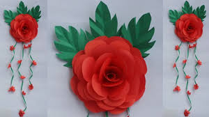 Check spelling or type a new query. Diy Wall Hanging Idea How To Make Flower Wall Hanging For Home Decoration Christmas Decoration Hanging Flower Wall Paper Flowers Diy Giant Paper Flowers