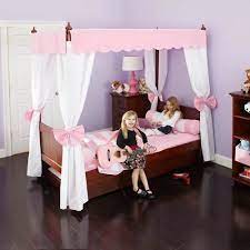 Shop for princess canopy kids bed online at target. Princess Canopy Bed In Pink And White By Maxtrix Kids 260 2