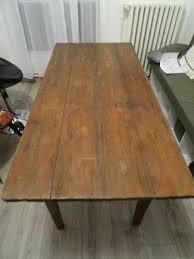 Annonce Vente Table De Ferme En Bois Rustique Vintage Table A Manger Occasion Meubles A Vendre Sur Paruvendu M Table De Ferme Mobilier De Salon Ferme En Bois