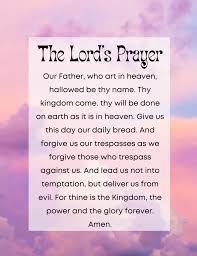 Last but not least also to have them do a journal. The Lord S Prayer Printable 6 Designs Free Downloads Bridal Shower 101