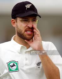 New Zealand's Daniel Vettori during the Third npower Test Match at...