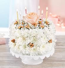 birthday wishes flower cake sweetness