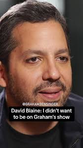 Graham talks about his multi year pursuit to get David Blaine